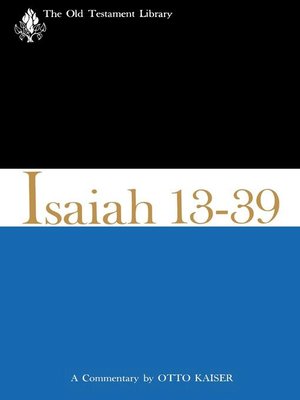 cover image of Isaiah 13-39 (1974)